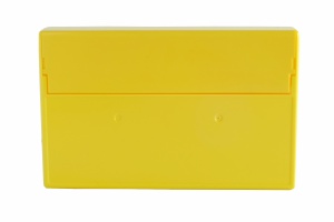 Fully yellow box (recycled plastic)