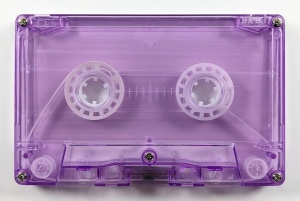 Фиолетовые прозрачные на винтиках