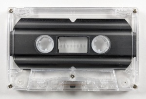 Прозрачные с чёрным лайнером